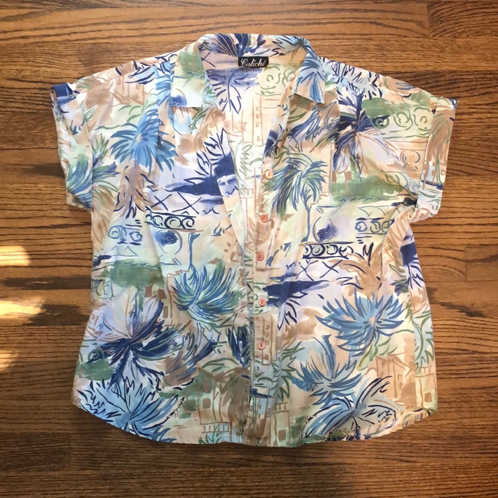 Vintage tropical short sleeve